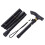 AntiShock Telescopic Walking Climbing Stick Black 1