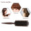 Spazzola Capelli Tonda Manico Legno per Styling DIY 1