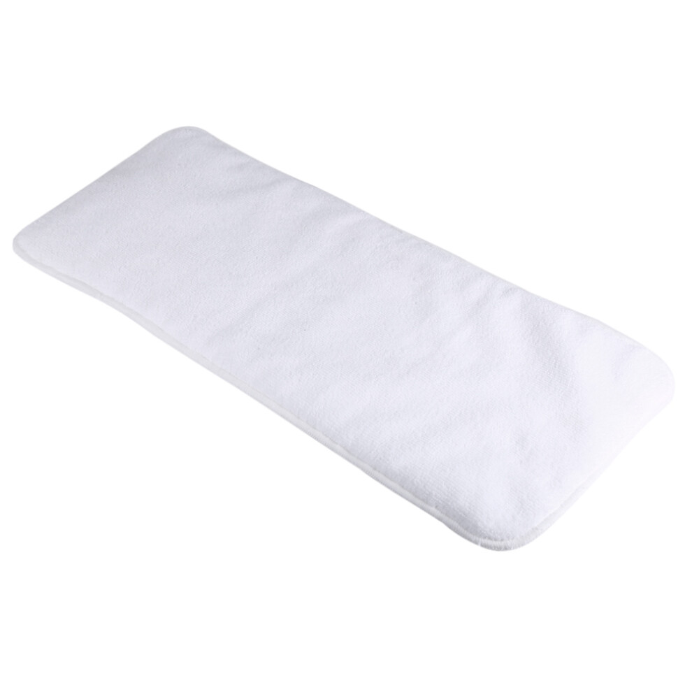 Adult Washable Reusable 4-Layer Soft Incontinence Cloth Diaper Insert