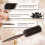 Spazzola Capelli Tonda Manico Legno per Styling DIY 4