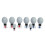8Pcs/Set Five Lines Needle Vacuum Magnetic Therapy Cuppings 2