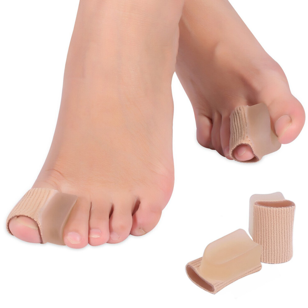 Toe Sleeves Bandage Protector with Gel Spacers