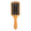 Spazzola Massaggio Capelli Legno Naturale Nero 1