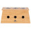 Bamboe Moxa Box Houders (3 Gaten) 4