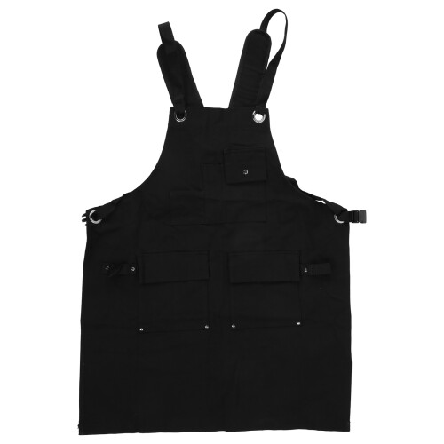 Working Apron Canvas Outdoor Camping Adjustable Strap Pocket Tool 1