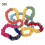 (5m) Cooperative Stretchy Band Integrations Dynamic-movement Exercise Latex Band 1