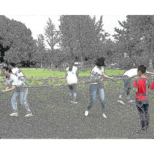 (3.5m) Cooperative Stretchy Band Integrations Dynamic-movement Exercise Latex Band 2