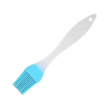 (Blue) BoSaiD Oil Brush Easy to Dip Non-fluffy Spread Evenly Household Barbecue Grill Brush for Kitchen