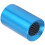 (Blue) 2 in 1 Billiard Cue Tip Shaper Scuffer Tool Blue 2