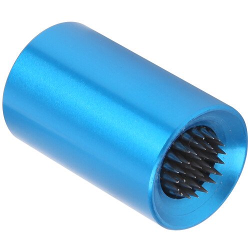 (Blue) 2 in 1 Billiard Cue Tip Shaper Scuffer Tool Blue 1