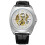 Business Men Hollow Analog Automatic Watch White 1