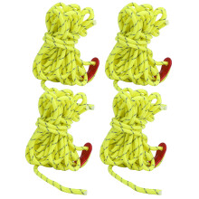 4Pcs Outdoor Camping Tension Windproof Reflective Rope 4mm
