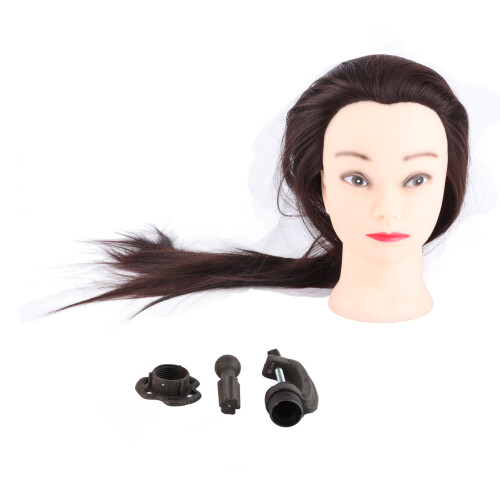 24in Salon Hairdressing Training Head Model with Clamp