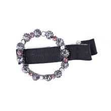 Rhinestone Alloy Duck Clip Women Hair Clip(1522 Light Gray)