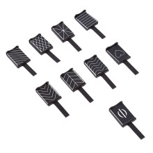 9Pcs/Set 3D Cat Eye Magnetic LED Polish Soak Off UV Gel Tools
