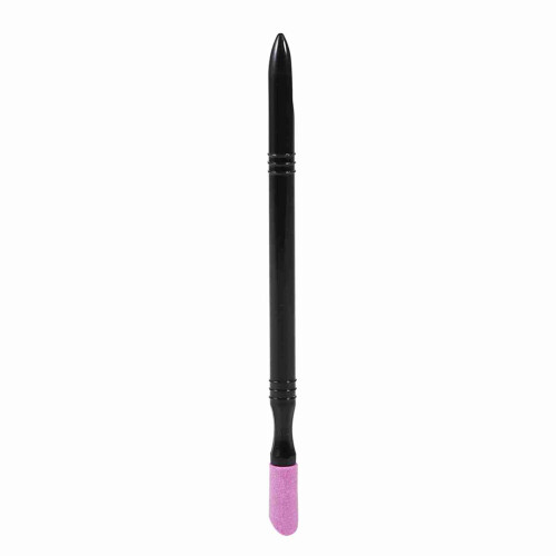 Nail Art Cuticle Remover Quartz Pusher Manicure Tool 1