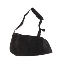 Universal Arm Sling Adjustable Shoulder Strap for Adults Unisex Black