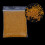 1 Sacchetto Perline Metalliche Dorate per Unghie 4