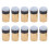 (11MM) 10pcs Pool Cue Tip Replacement Screwon Copper PU 10MM 1