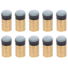 (12MM) 10Pcs Billiard Ball Accessories Pool Cue Nine Balls Screw Tips 13MM