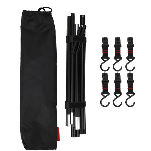 Portable Folding Camping Storage Hook Hanging Rack Tripod Bracket