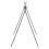 Portable Folding Camping Storage Hook Hanging Rack Tripod Bracket 4