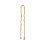 300Pcs Golden Thin U-Shape Bobby Pins Hair Clips 1