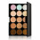 Anself 15-Kleur Make-up Concealer Palette met Spons 3