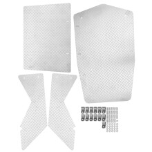RC Stainless Steel Hood Panel Roof Upgrade for Axial Wraith 90018