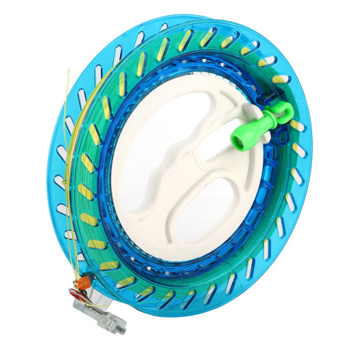 Kite Reel Blue Handle Flying Winder with 200M Line 2