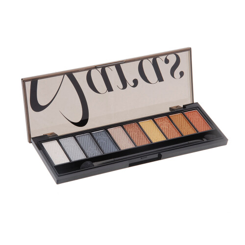 10-Farb Stern Lidschattenpalette Shimmer & Matte