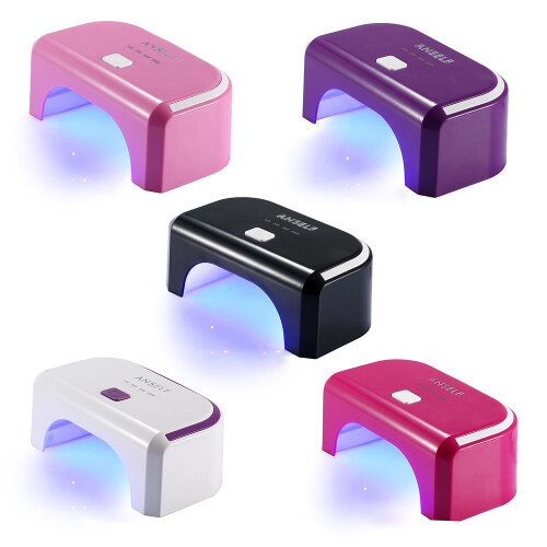 Anself 12W LED Nageldroger 110-220V US Plug Paars