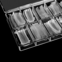 100pcs/set Dual Form Nail System UV GEL Acrylic Art Mold Tips