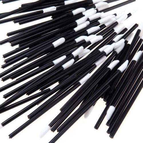 100 Stk. Einweg-Lippenpinsel-Make-up-Werkzeug 2