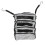 (Gray) Organizer Valigia Pieghevole Cubi Neri 1