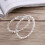 Women Big Hoop Earrings Large Loop Alloy Silver 4