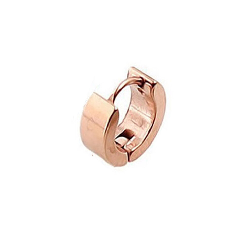 Anti allergy Titanium Steel Ear Studs Rose Gold-image-OPC-PMMCTPM-NEW