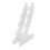 (Transparent) Transparent Acrylic Wall Hat Rack (10 Hats) 2