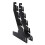 (Black) Transparent Acrylic Wall Hat Rack (10 Hats) 5