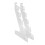 (Transparent) Transparent Acrylic Wall Hat Rack (10 Hats) 3