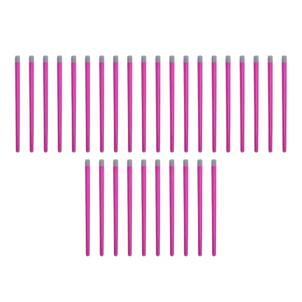 30 Pcs Nail Art Stamp Pen Set Silicone Tip Flower Stamping for DIY