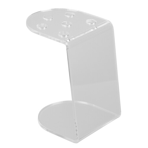 6-Gats Transparant Scherphouder Salon 2
