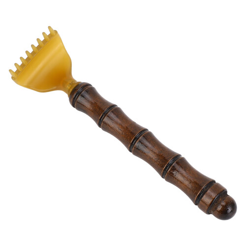 Portable Extendable Back Scratcher Ergonomic Wood Telescoping 2