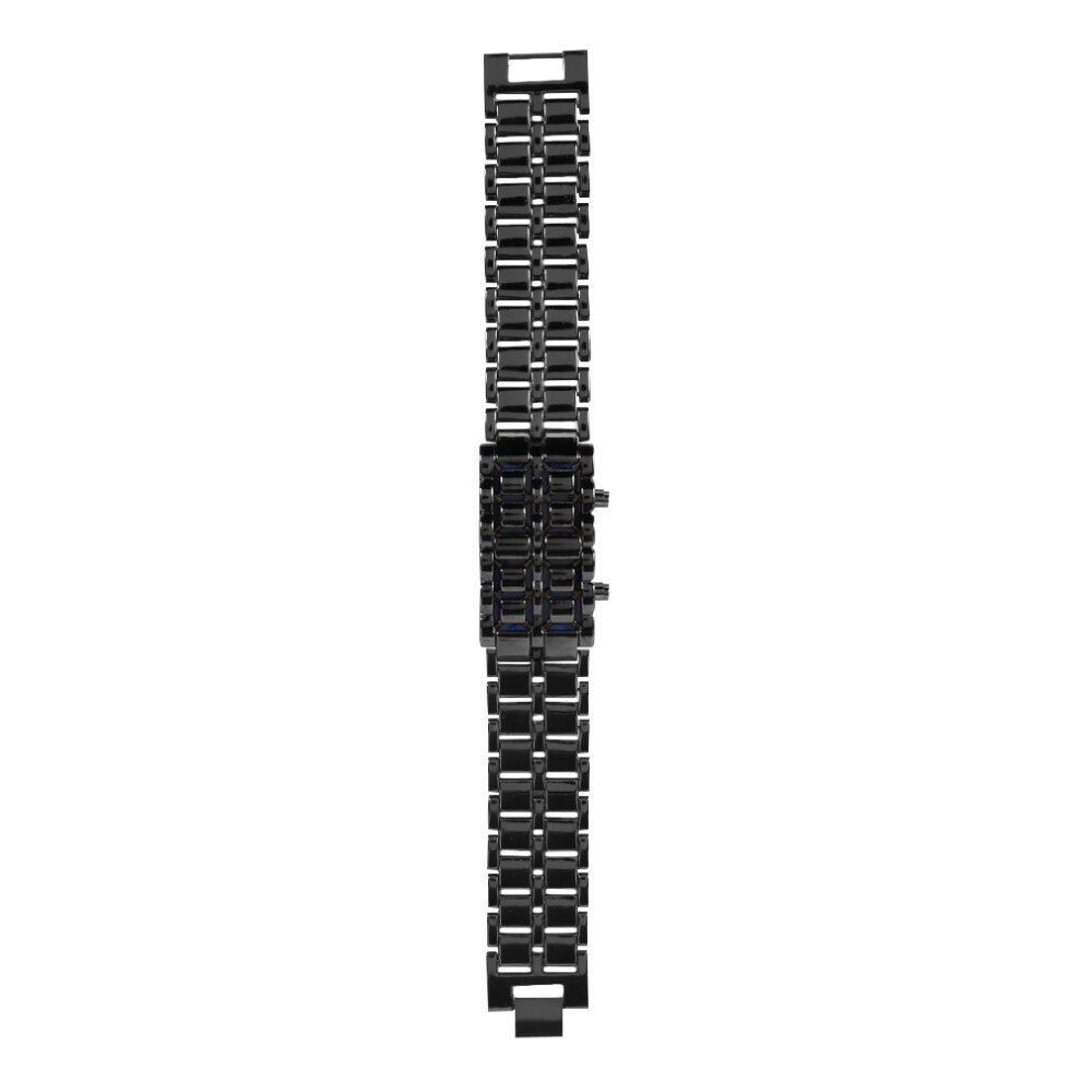 Steel Band Couple Bracelet Watch Led Electronic Wristwatch Light 667859180514