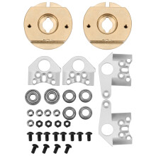 2Pcs RC Brass Beadlock Wheel Weights for Axial Wraith 90018