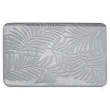 (40x60cm, light grey) Waterproof Doormat Indoor Outdoor Floor Mat Super Soft Wear Resistant Moisture-absorbing Non Slip Easy Clean Patio Entrance Mat