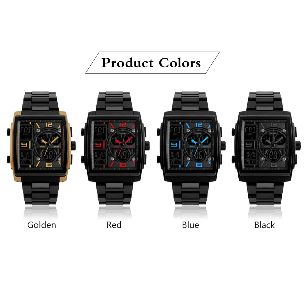 Skmei 5Atm Water-Resistant Digital Watch Men's Chronograph 667859181894