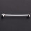 Men Silver Plated Steel Tie Pin 6CM 5