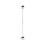 Men Silver Plated Steel Tie Pin 6CM 4
