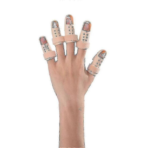 (Size 0)Mallet Finger Splint Joint Damage Support Braces Protection Arthritis Pain Relief Fixer 1